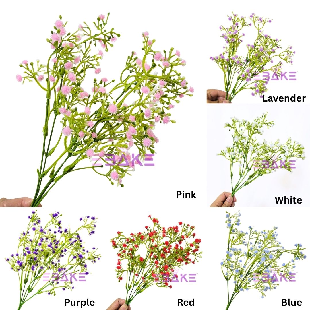 Baby's Breath Bunch (Set of 6 Colours)