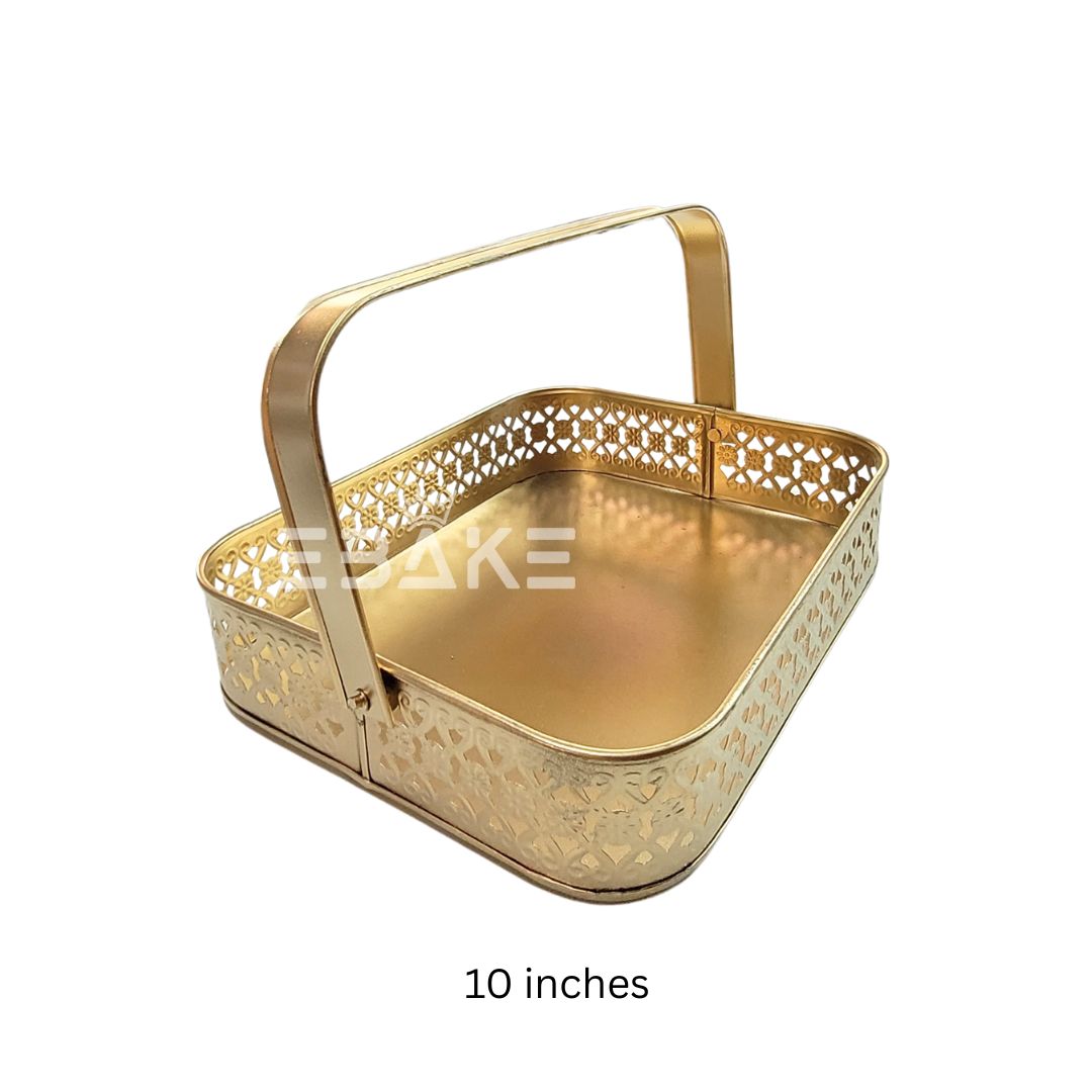 Metal Hamper Basket Rectangle (Set of 3)