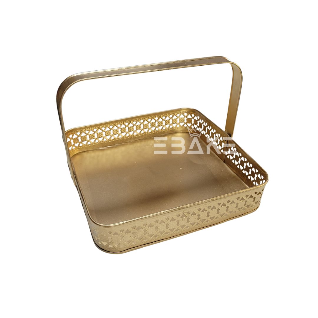 Metal Hamper Basket Square (Set of 3)