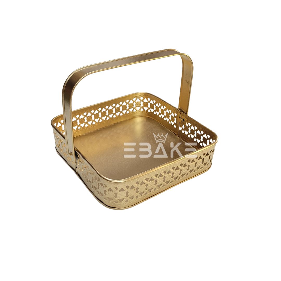 Metal Hamper Basket Square (Set of 3)